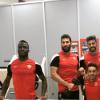 "He always made us laugh when training"