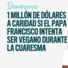 An original and ambitious proposal for the Pope