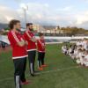 The 100 kids won the match
